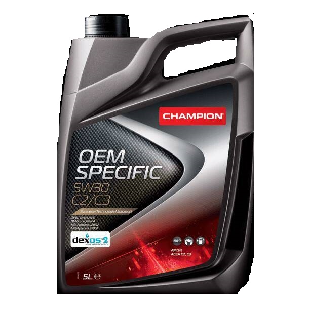 CHAMPION OEM SPECIFIC 5W30 C2/C3  5л синт.