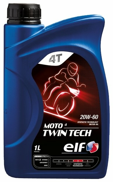 ELF MOTO 4 TWIN TECH 20W60  1л