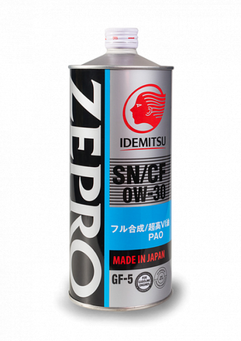 IDEMITSU 0W30 ZEPRO TOURING PRO SN (синт) 1л  (4252-001)