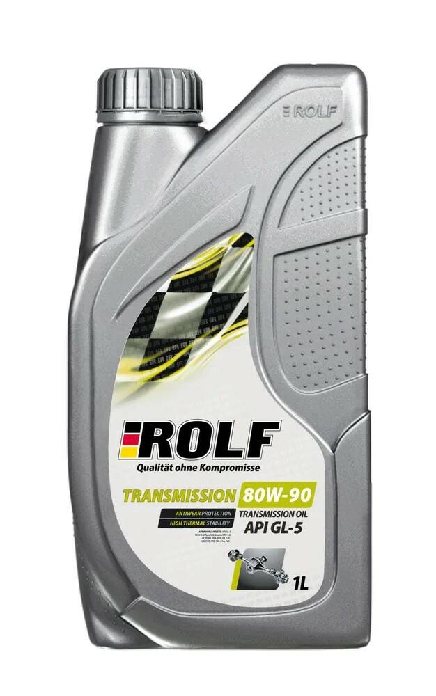 ROLF Transmission SAE 80W90 GL-5 1л (минер) (пластик)