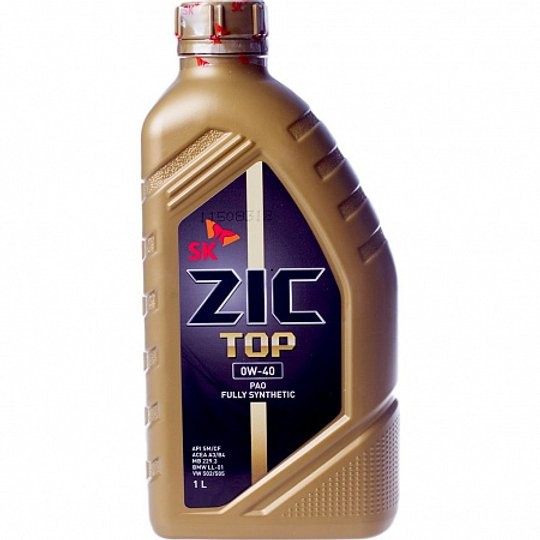 ZIC R TOP 0W40 синт 1л