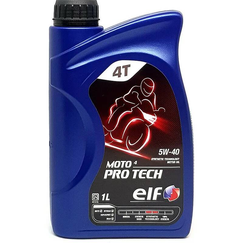 ELF MOTO 4 PRO TECH 5W40 1л