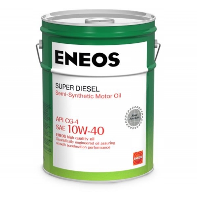 ENEOS SUPER DIESEL CG-4 10W40 20л (п/синт)