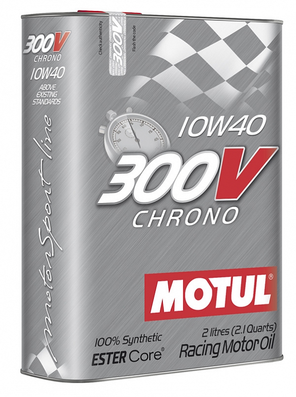 MOTUL 300V Chrono 10W40 2л (синт)