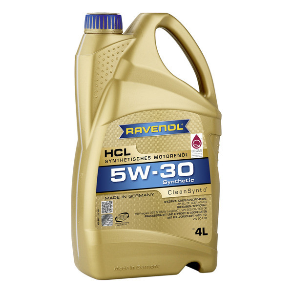 RAVENOL HCL SAE 5w30 4л (синт)