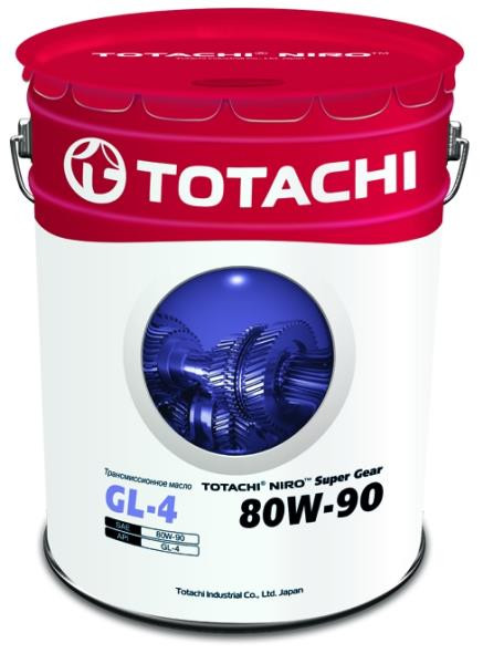 TOTACHI NIRO    Super Gear минерал. GL-4/MT-1 80W90     19л