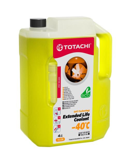 Антифриз TOTACHI EXTENDED LIFE COOLANT -40 C  4л (низкозамерзающая)