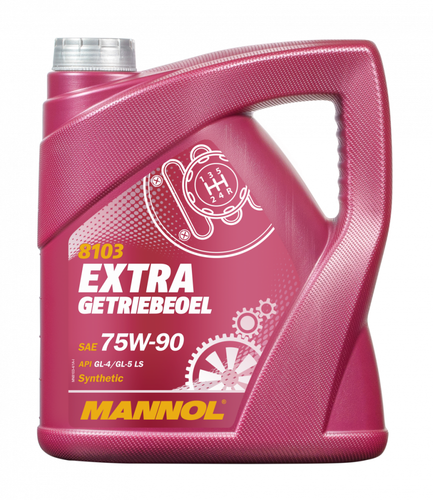 MANNOL Extra Getriebeoel 75W90 GL-4/5  синт   4л