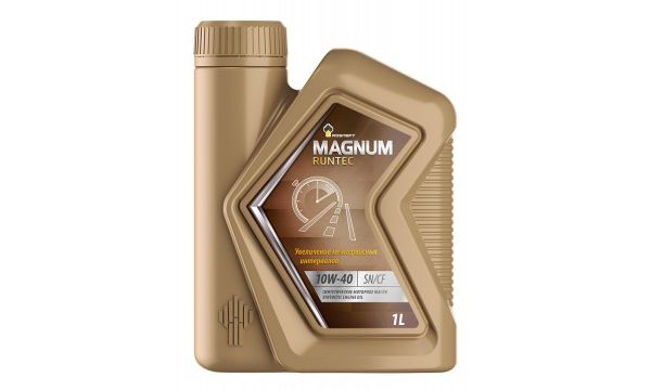 РОСНЕФТЬ Magnum Runtec 10w40 1л (синт)