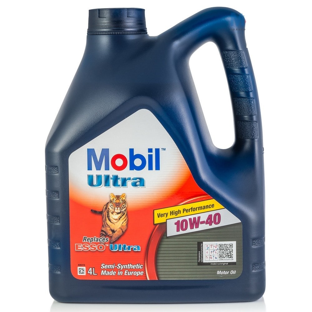 Mobil Ultra 10W40 4л п/с