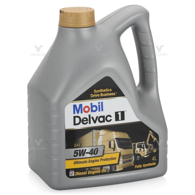 MOBIL Delvac 1 5W40 4л (синт)