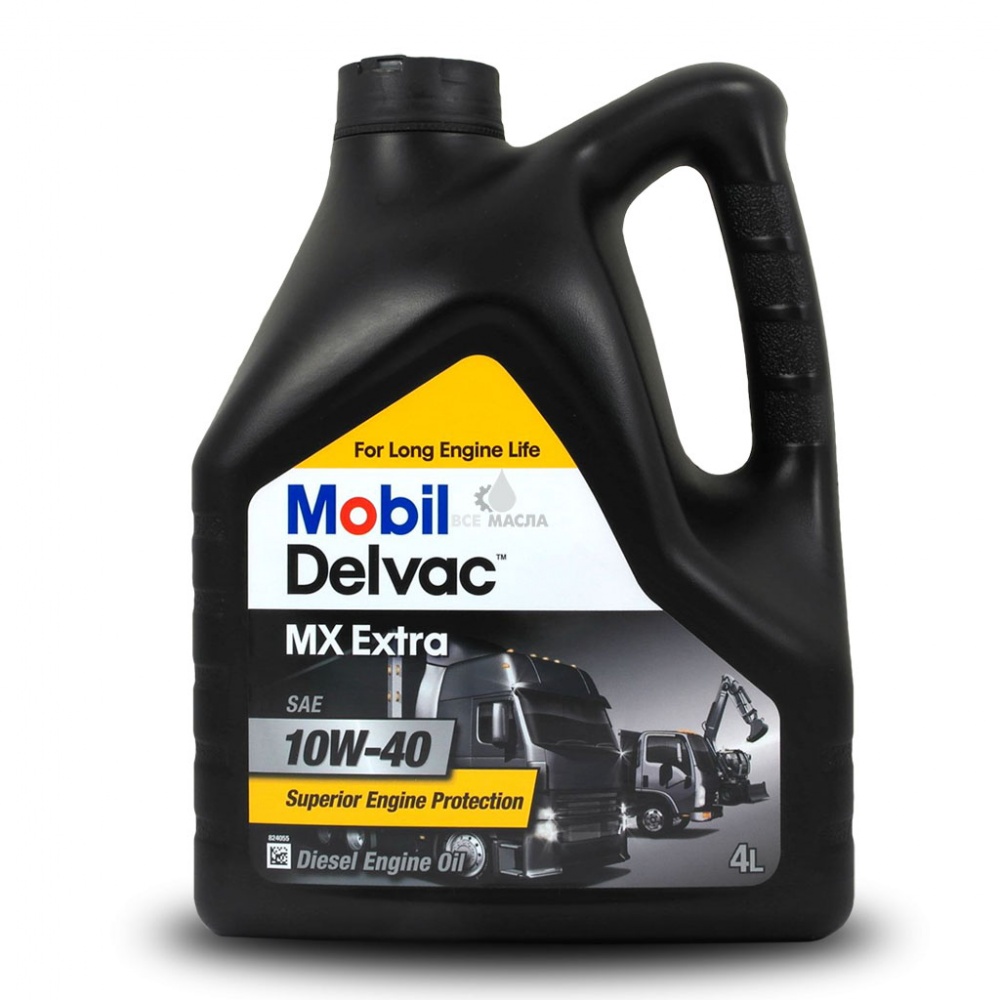 MOBIL Delvac MX Extra 10W40 4л (синт)