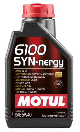 MOTUL 6100 SYN-NERGY 5W40 1л (синт)