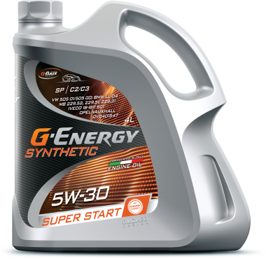 G-Energy Synthetic Super Start 5W30 4л (синт)