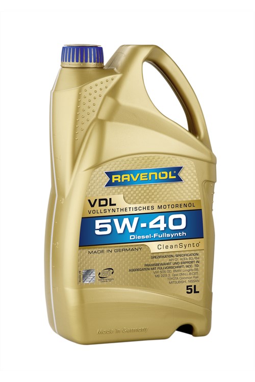 RAVENOL VDL 5W40  5л (синт.)