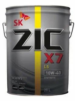 ZIC X7 LS 10W40 синт 20л