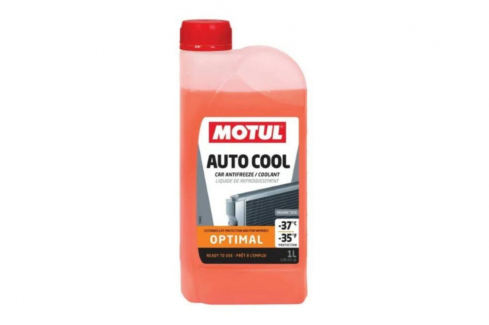 Антифриз MOTUL AUTO COOL OPTIMAL 1л EU (оранжевый)