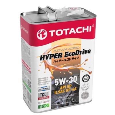 TOTACHI HYPER Ecodrive Fully Synthetic SP/GF-6A 5W30 4л E0304