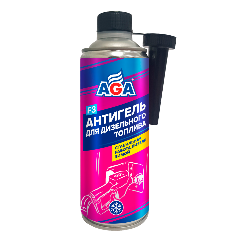 Антигель для дизельного топлива AGA F3 355мл AGA-803F