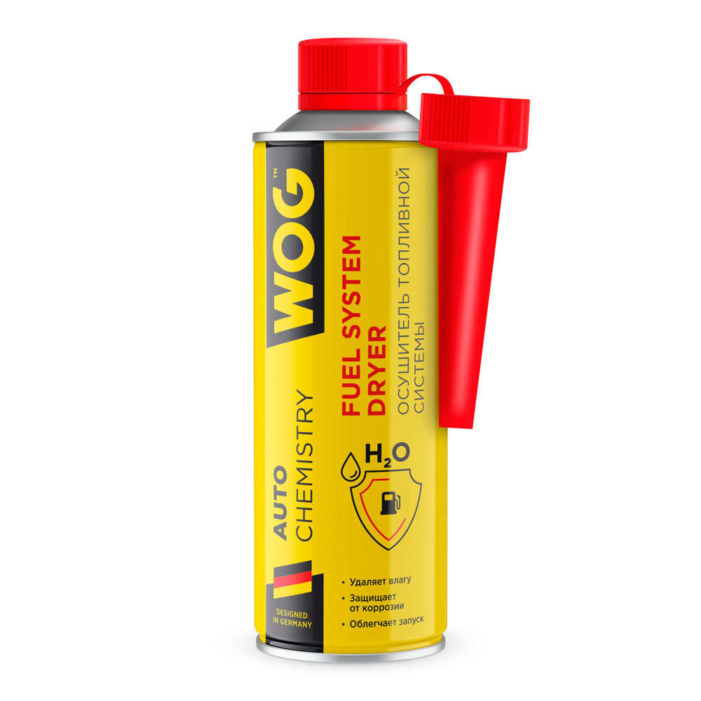 WOG Осушитель топливной системы с катализатором горения 335 мл WGC0560