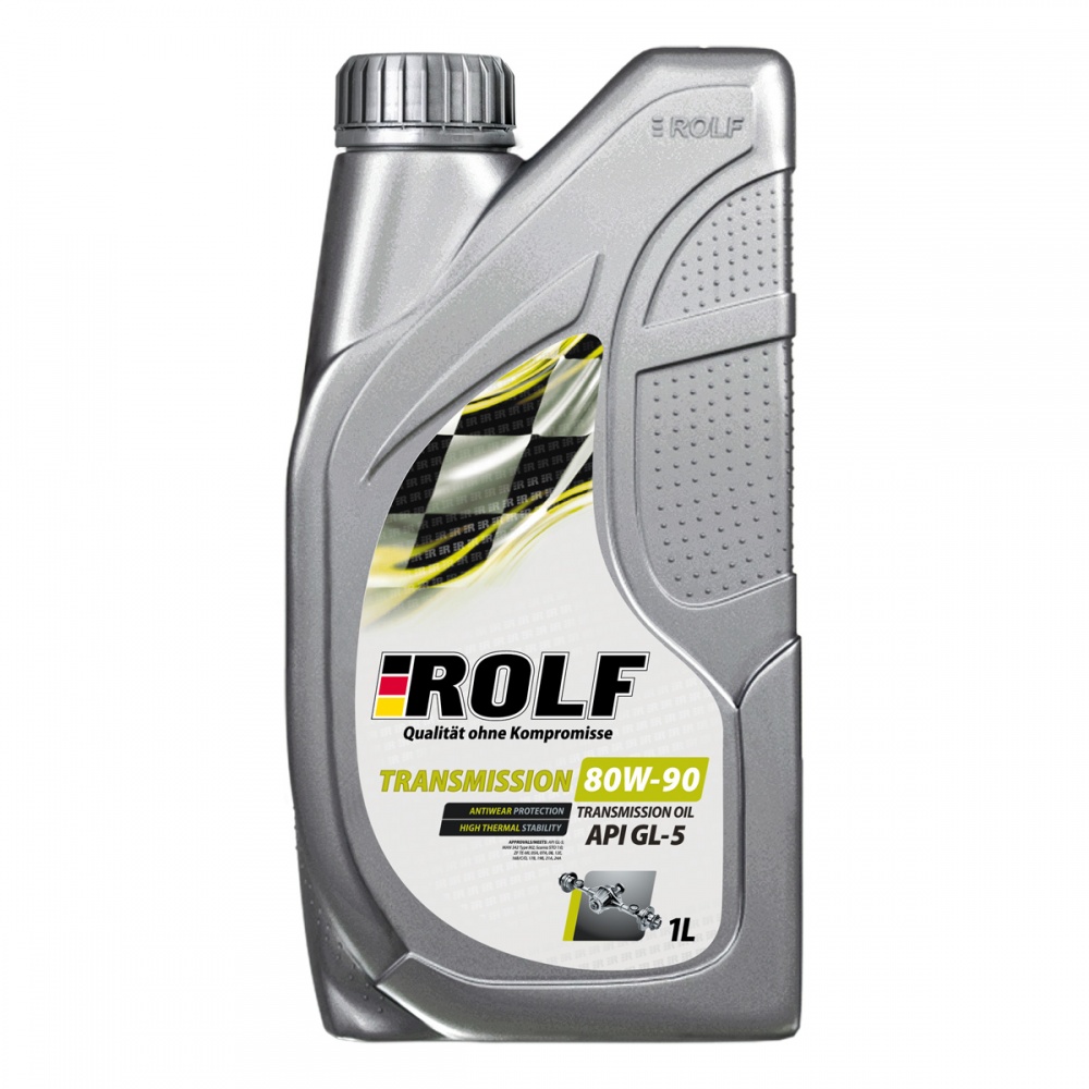 ROLF Transmission SAE 80W90, API GL-5 1л (минер) пластик