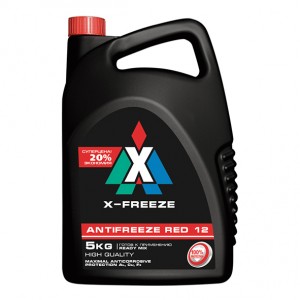 Антифриз X-Freeze Red (красный) 5кг Дзержинск