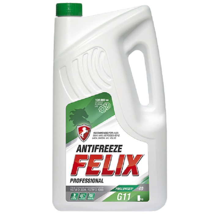 Антифриз FELIX PROLONGER-40 (зеленый) 3кг Дзержинск