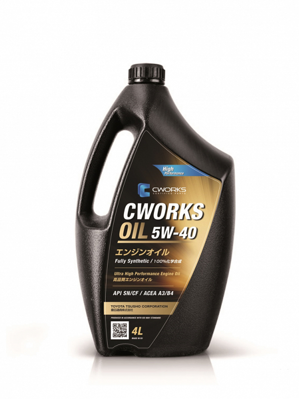 CWORKS OIL 5W40 API SN/CF ACEA A3/B4 4л