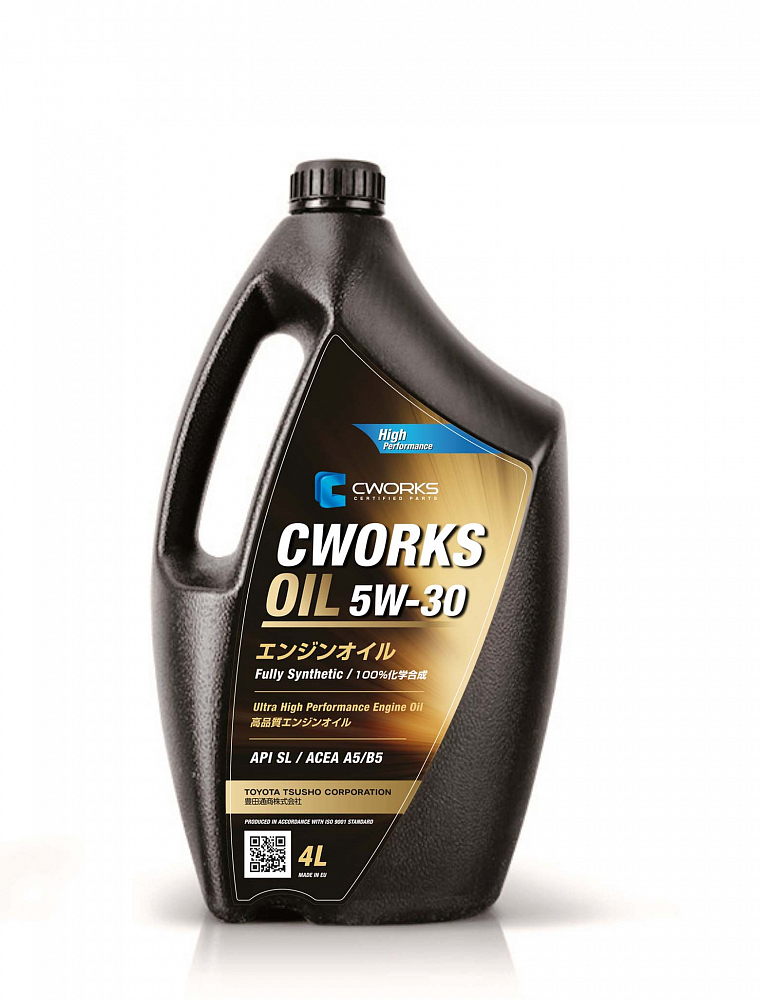 CWORKS OIL 5W30 API SL ACEA A5/B5 4л
