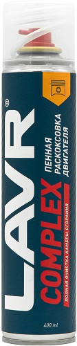 Пенная раскоксовка двигателя COMPLEX LAVR 400 мл LN2510
