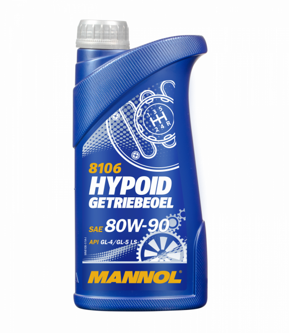 MANNOL Hypoid 80W90 GL-4/5 мин 1л