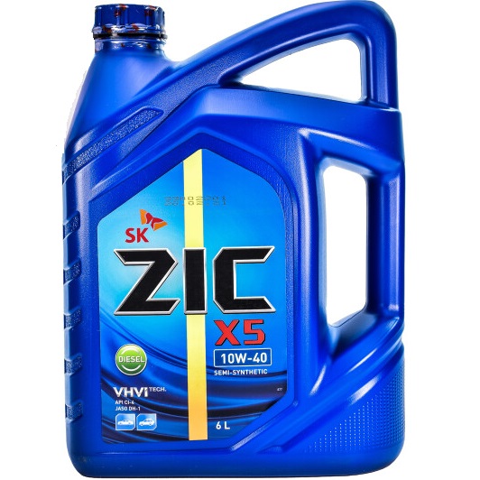 ZIC X5 DIESEL 10W40 п/синт 6л