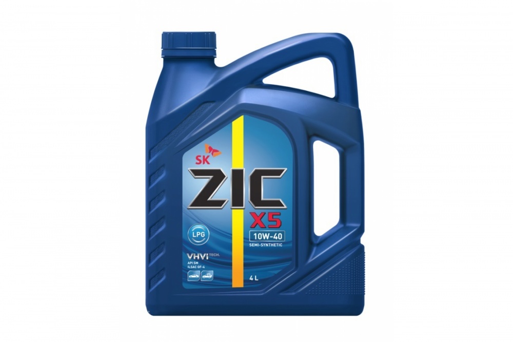 ZIC X5 LPG 10W40 п/синт 4л