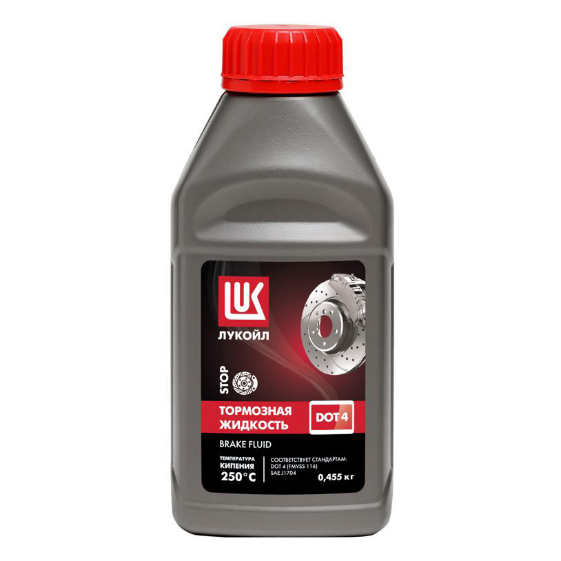 Тормозная жидкость ЛУКОЙЛ DOT-4 455гр