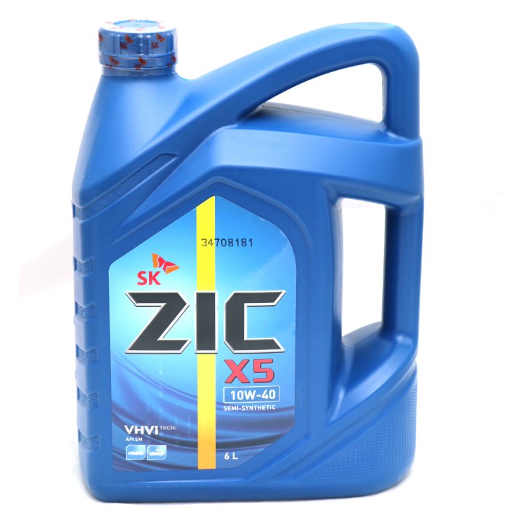 ZIC X5 10W40 п/синт 6л