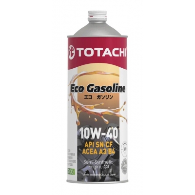 TOTACHI Eco Gasoline Semi-Synthetic SN/CF 10W40 1л